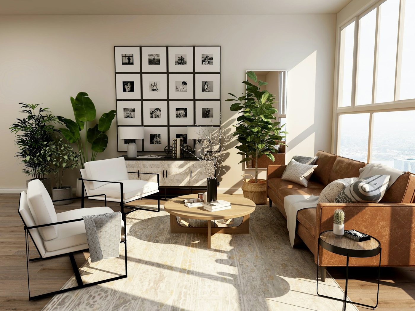 Luxury living room designed by Bull Interiors