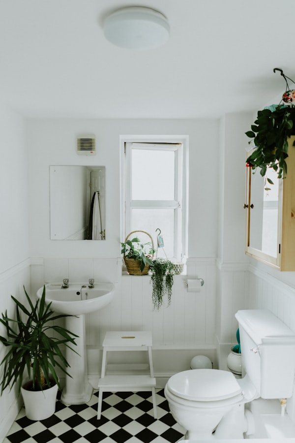 Spa Sanctuary bathroom